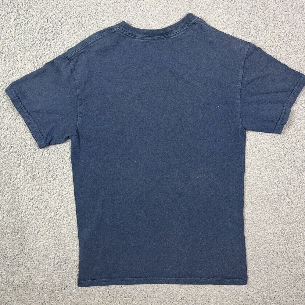 Vintage Wolf Minnesota Zoo Animal T Shirt Blue MN Size Small - Picture 3 of 6